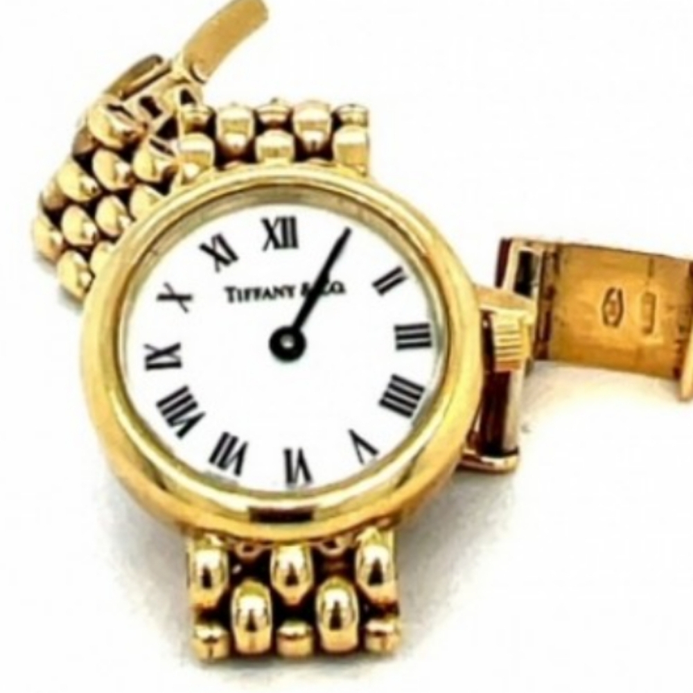 14K Tiffany PANTHER Lady's Solid Gold Elegant Watch 🎁 - Picture 1 of 7